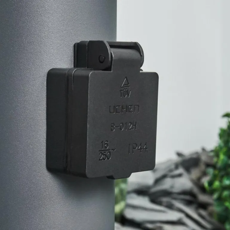 Borne lumineuse Tunes Anthracite, 1 lumière
