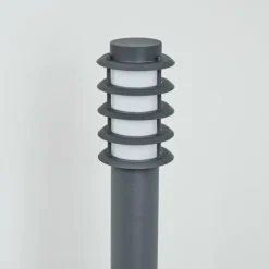 Borne lumineuse Tunes Anthracite, 1 lumière