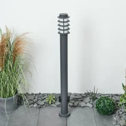 Borne lumineuse Tunes Anthracite, 1 lumière