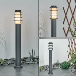 Borne lumineuse Tunes Nickel mat, 1 lumière