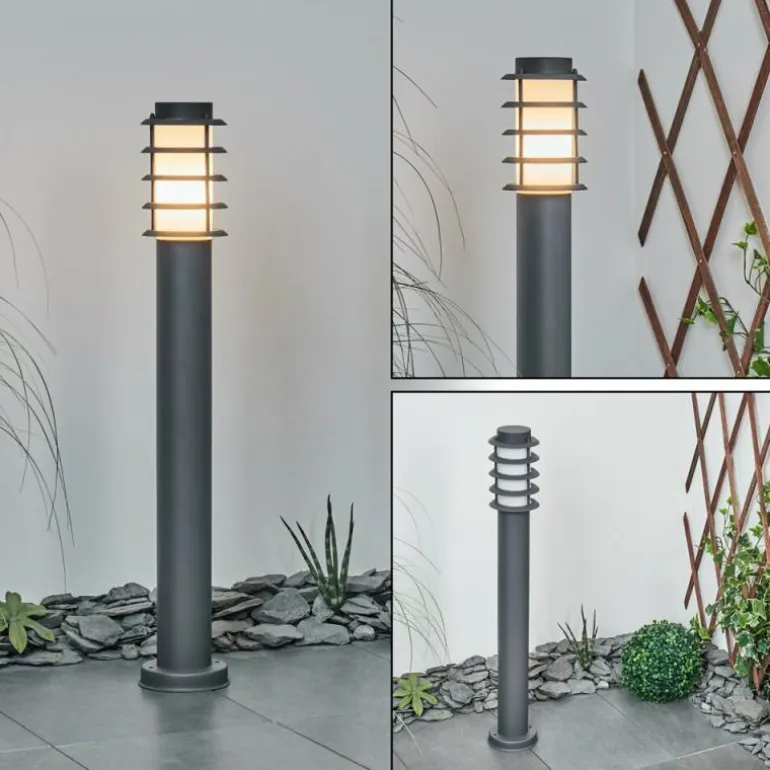 Borne lumineuse Tunes Nickel mat, 1 lumière