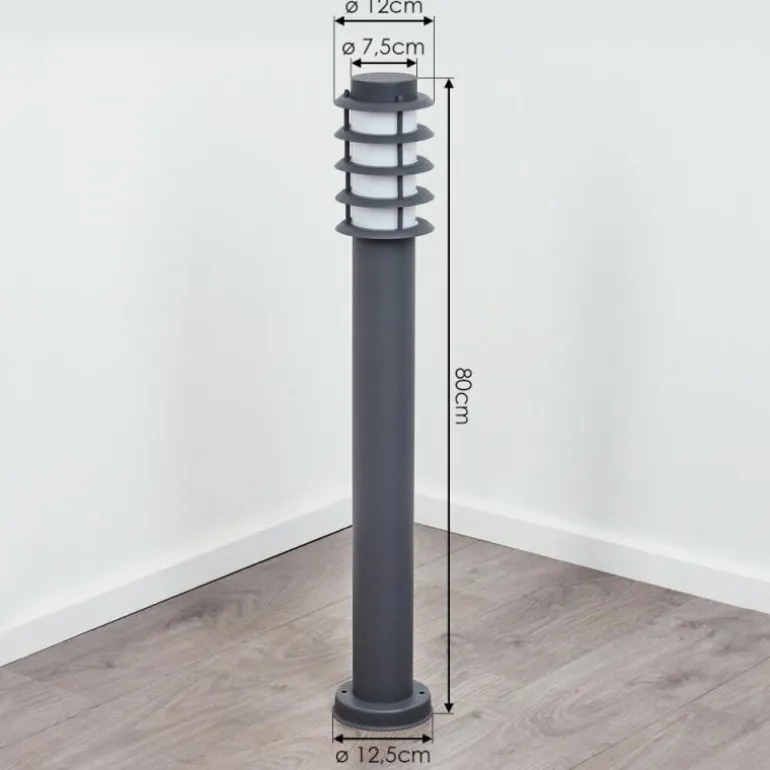 Borne lumineuse Tunes Nickel mat, 1 lumière