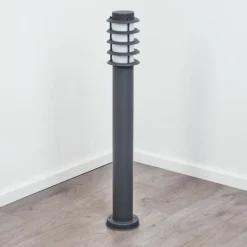 Borne lumineuse Tunes Nickel mat, 1 lumière