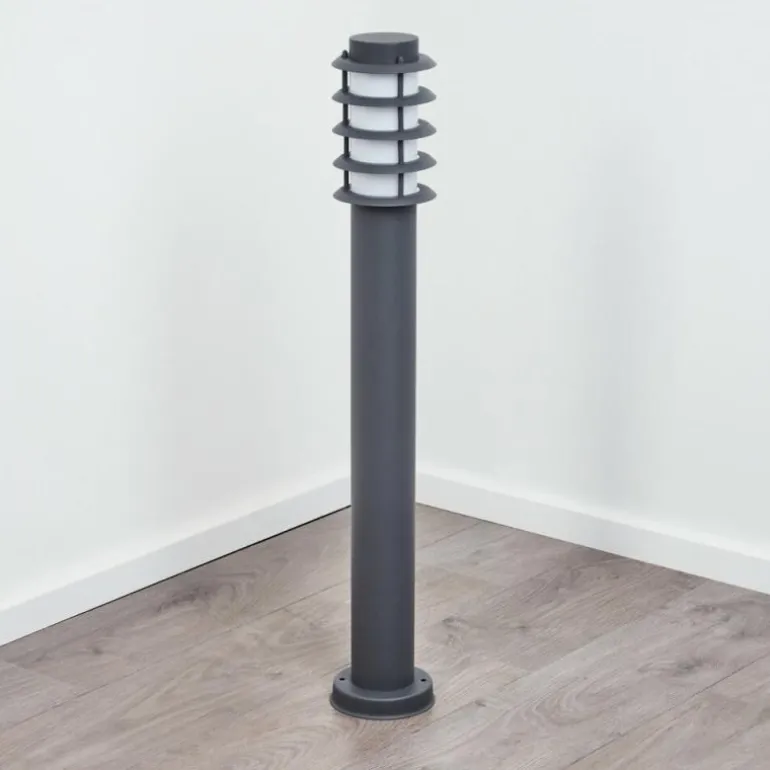Borne lumineuse Tunes Nickel mat, 1 lumière