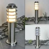 Borne lumineuse Tunes Nickel mat, 1 lumière
