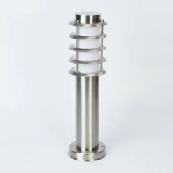 Borne lumineuse Tunes Nickel mat, 1 lumière