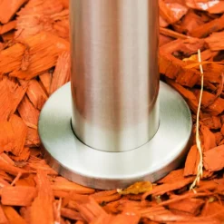 Borne lumineuse Vero Acier inoxydable, 2 lumières