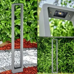 Borne lumineuse Watford LED Anthracite, 1 lumière