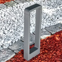 Borne lumineuse Watford LED Anthracite, 1 lumière
