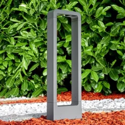 Borne lumineuse Watford LED Anthracite, 1 lumière