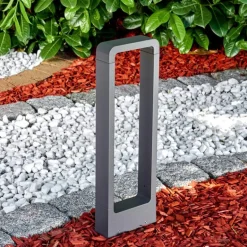 Borne lumineuse Watford LED Anthracite, 1 lumière