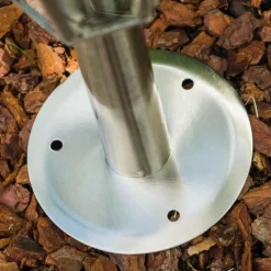 Borne Moskau Acier inoxydable, 1 lumière