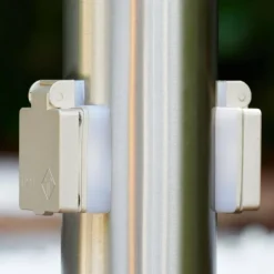 Borne Tunes Acier inoxydable, 1 lumière