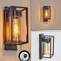 Boucinho Lampe murale d´extérieur Noir, 1 lumière