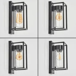 Boucinho Lampe murale d´extérieur Noir, 1 lumière