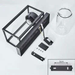 Boucinho Lampe murale d´extérieur Noir, 1 lumière
