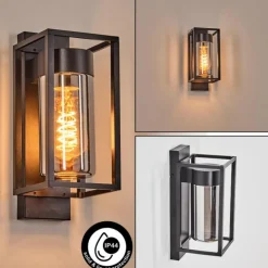 Boucinho Lampe murale d´extérieur Noir, 1 lumière