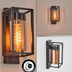 Boucinho Lampe murale d´extérieur Noir, 1 lumière