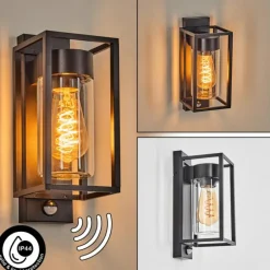 Boucinho Lampe murale d´extérieur Clair, 1 lumière, Détecteur de mouvement