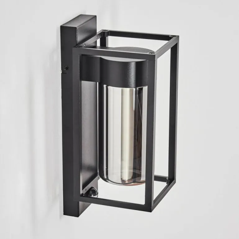 Boucinho Lampe murale d´extérieur Noir, 1 lumière, Détecteur de mouvement