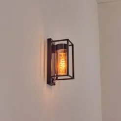 Boucinho Lampe murale d´extérieur Noir, 1 lumière, Détecteur de mouvement