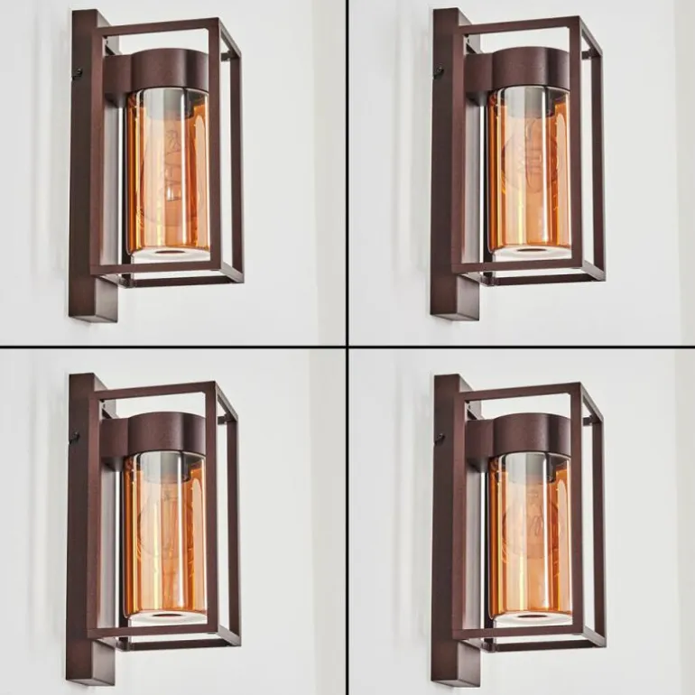 Boucinho Lampe murale d´extérieur Rouille, 1 lumière