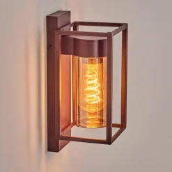 Boucinho Lampe murale d´extérieur Rouille, 1 lumière
