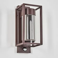 Boucinho Lampe murale d´extérieur Rouille, 1 lumière, Détecteur de mouvement