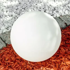 Boule lumineuse Arslev Blanc, 1 lumière