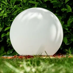 Boule lumineuse Arslev Blanc, 1 lumière