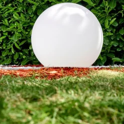 Boule lumineuse Arslev Blanc, 1 lumière