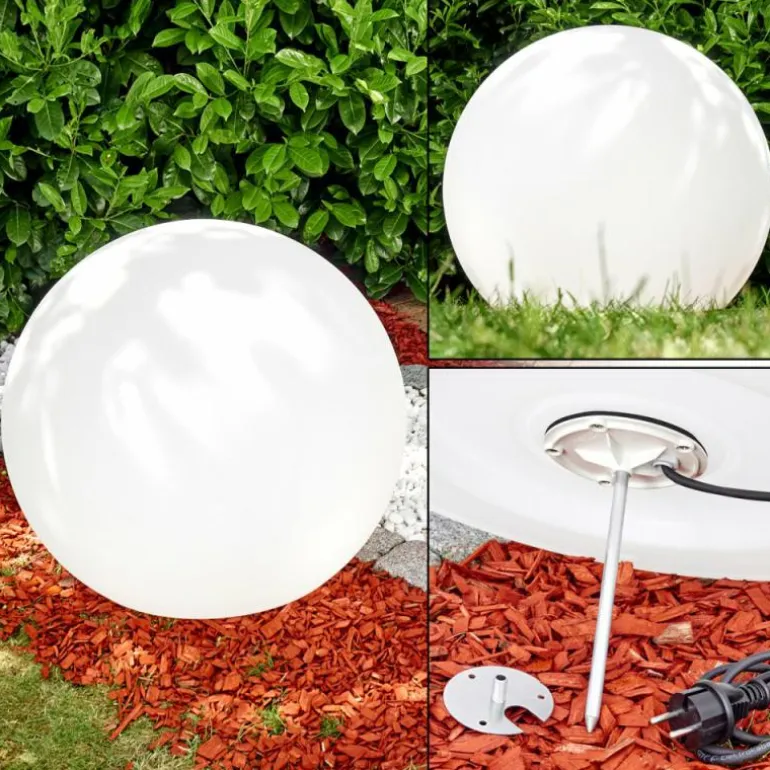 Boule lumineuse Arslev Blanc, 1 lumière