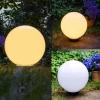 boule lumineuse Campinas LED Noir, Blanc, 1 lumière