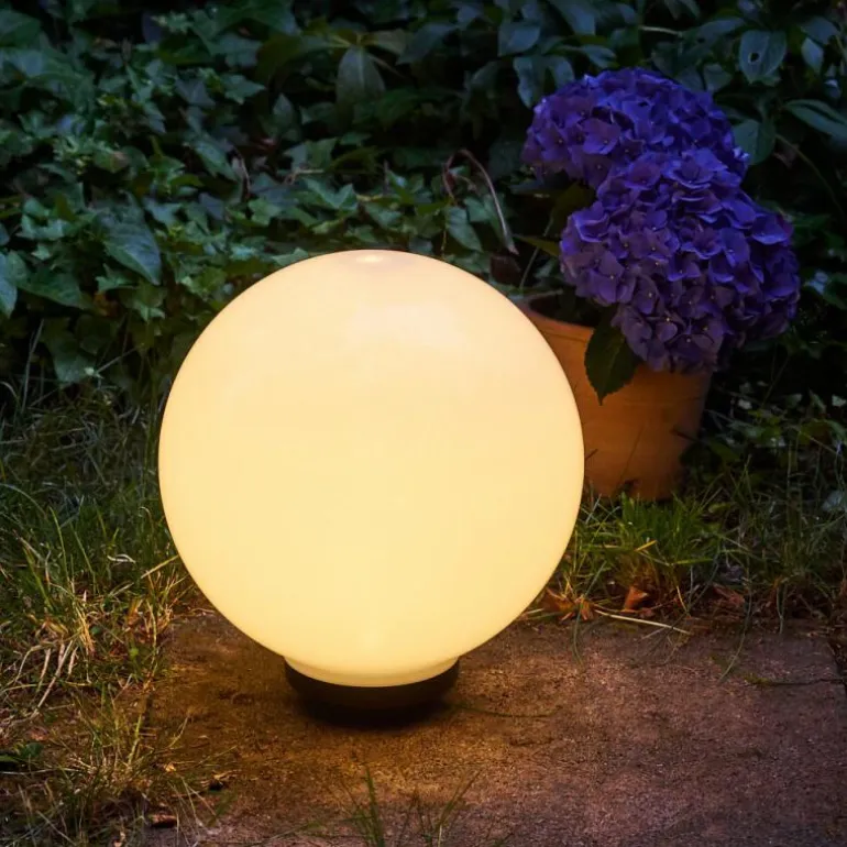 boule lumineuse Campinas LED Noir, Blanc, 1 lumière