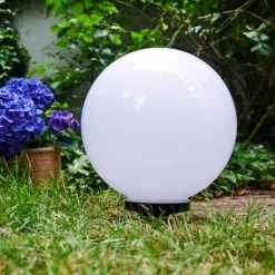 boule lumineuse Campinas LED Noir, Blanc, 1 lumière