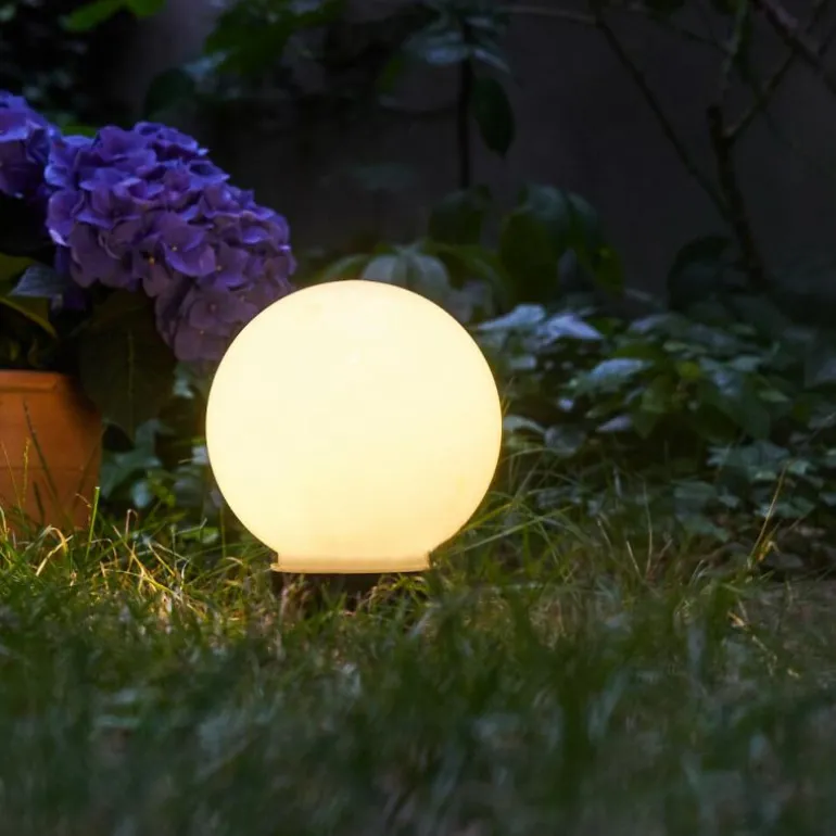 boule lumineuse Campinas LED Noir, Blanc, 1 lumière