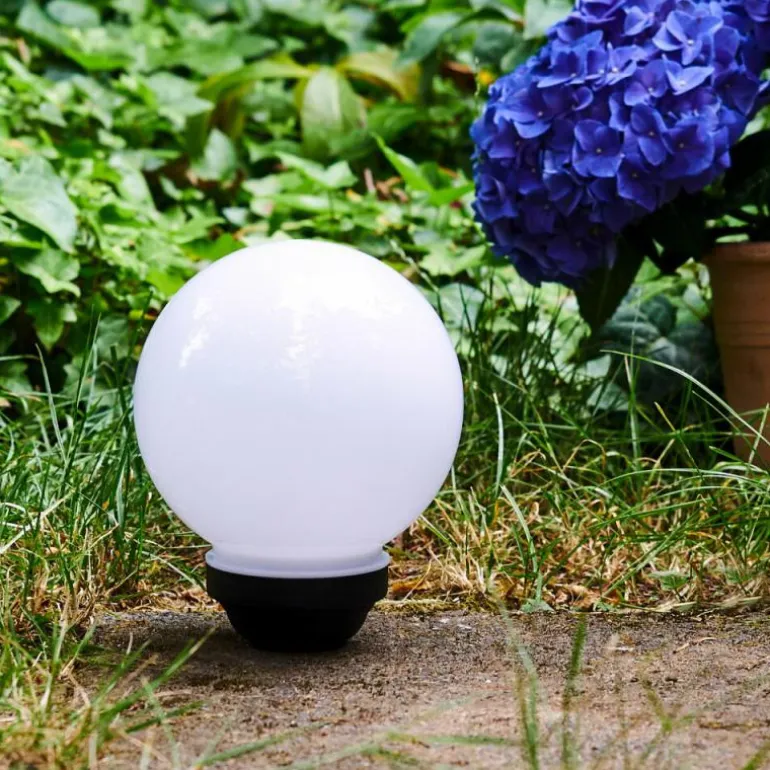 boule lumineuse Campinas LED Noir, Blanc, 1 lumière