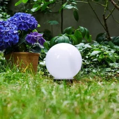 boule lumineuse Campinas LED Noir, Blanc, 1 lumière