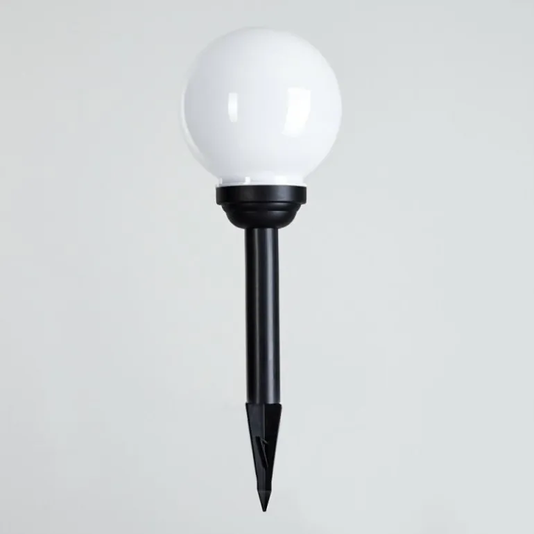 boule lumineuse Campinas LED Noir, Blanc, 1 lumière
