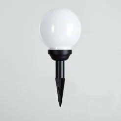 boule lumineuse Campinas LED Noir, Blanc, 1 lumière