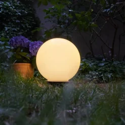 boule lumineuse Campinas LED Noir, Blanc, 1 lumière
