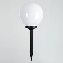 boule lumineuse Campinas LED Noir, Blanc, 1 lumière