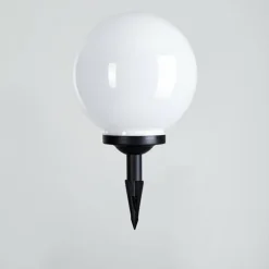 boule lumineuse Campinas LED Noir, Blanc, 1 lumière