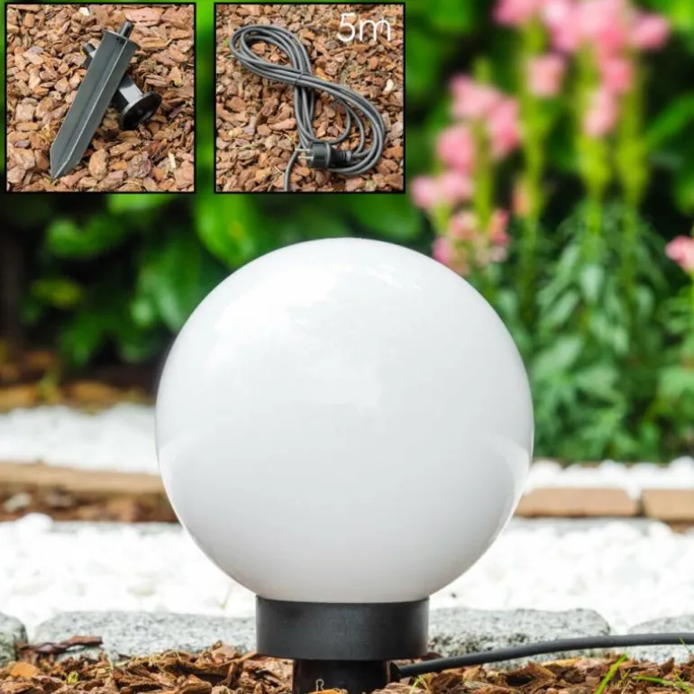 Boule lumineuse Miau Blanc, 1 lumière