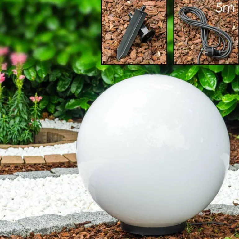 Boule lumineuse Miau Blanc, 1 lumière