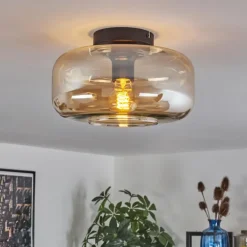 Boza Plafonnier Ambre, 1 lumière