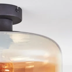 Boza Plafonnier Ambre, 1 lumière