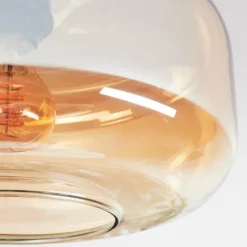 Boza Plafonnier Ambre, 1 lumière