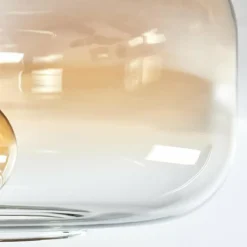 Boza Plafonnier Ambre, Clair, 1 lumière