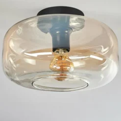 Boza Plafonnier Ambre, Clair, 1 lumière